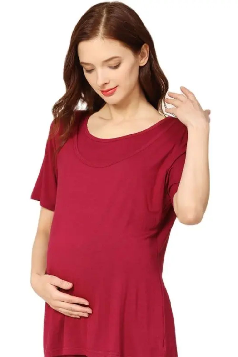 Kathryn Maternity Nursing Nightgown – Loose Sleepwear