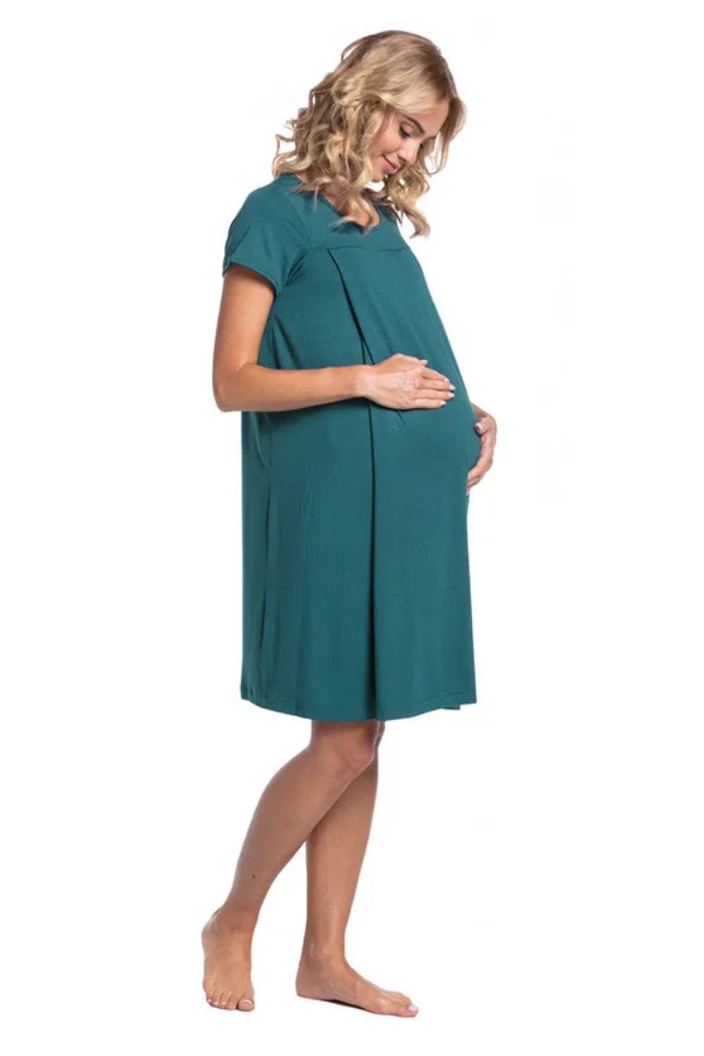 Zafira Maternity Nursing Nightgown – Summer Sleepwear