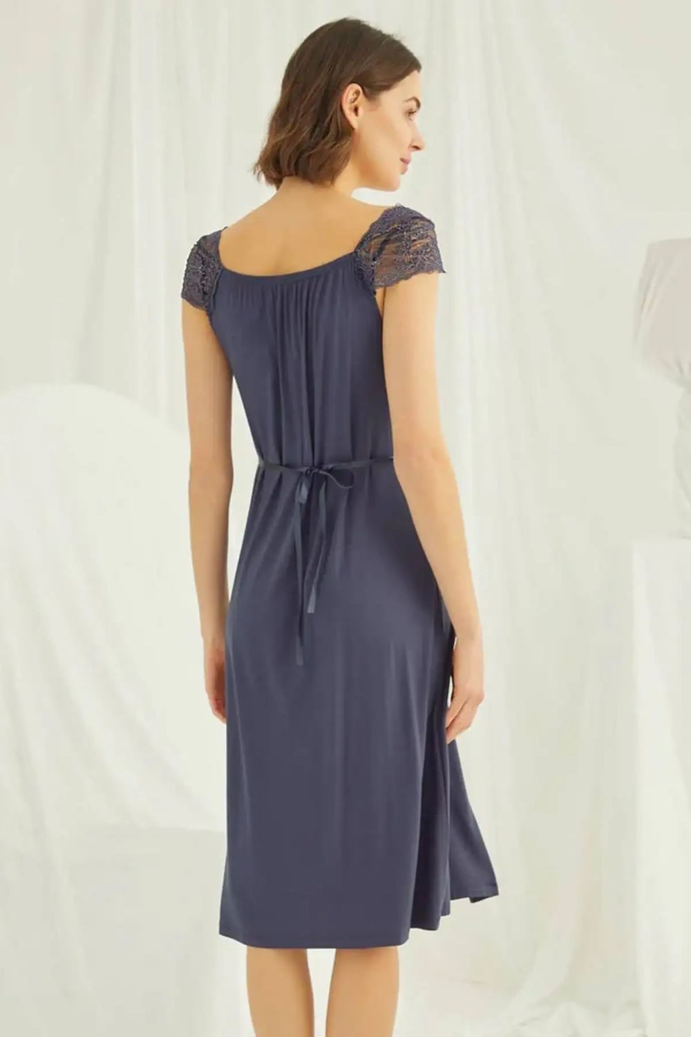 Ethel American Style Maternity Nightgown - Nursing Dress