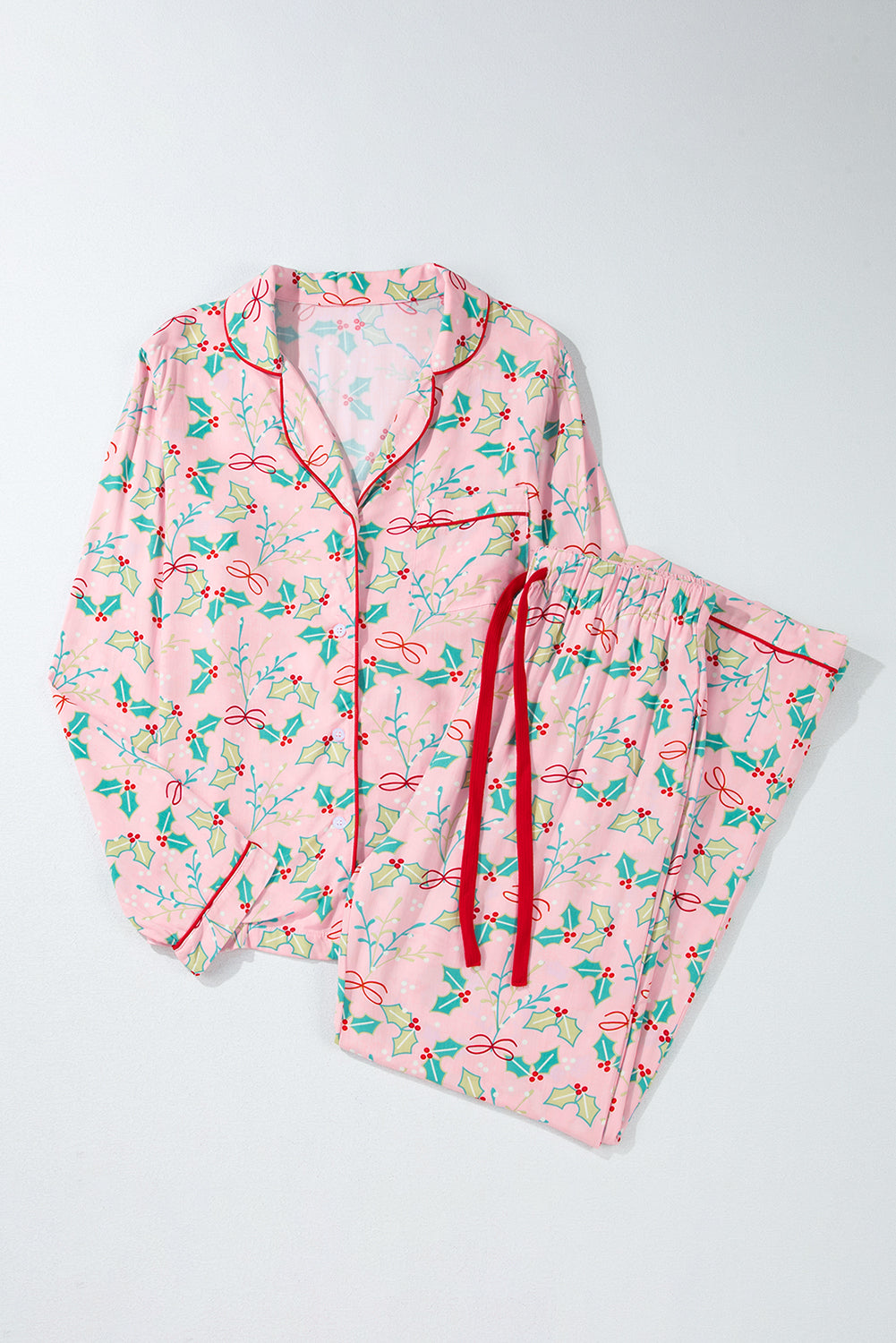 Multicolor Floral Pajamas Set