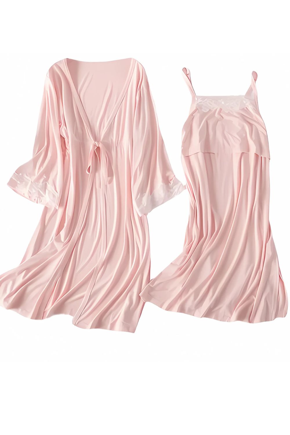 2Pcs Maternity Nursing Pajamas Set – Pregnancy Sleepwear for Moms