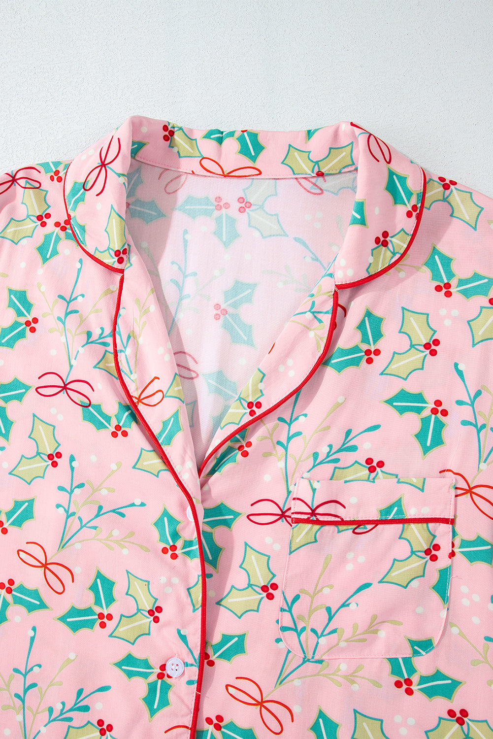 Multicolor Floral Pajamas Set