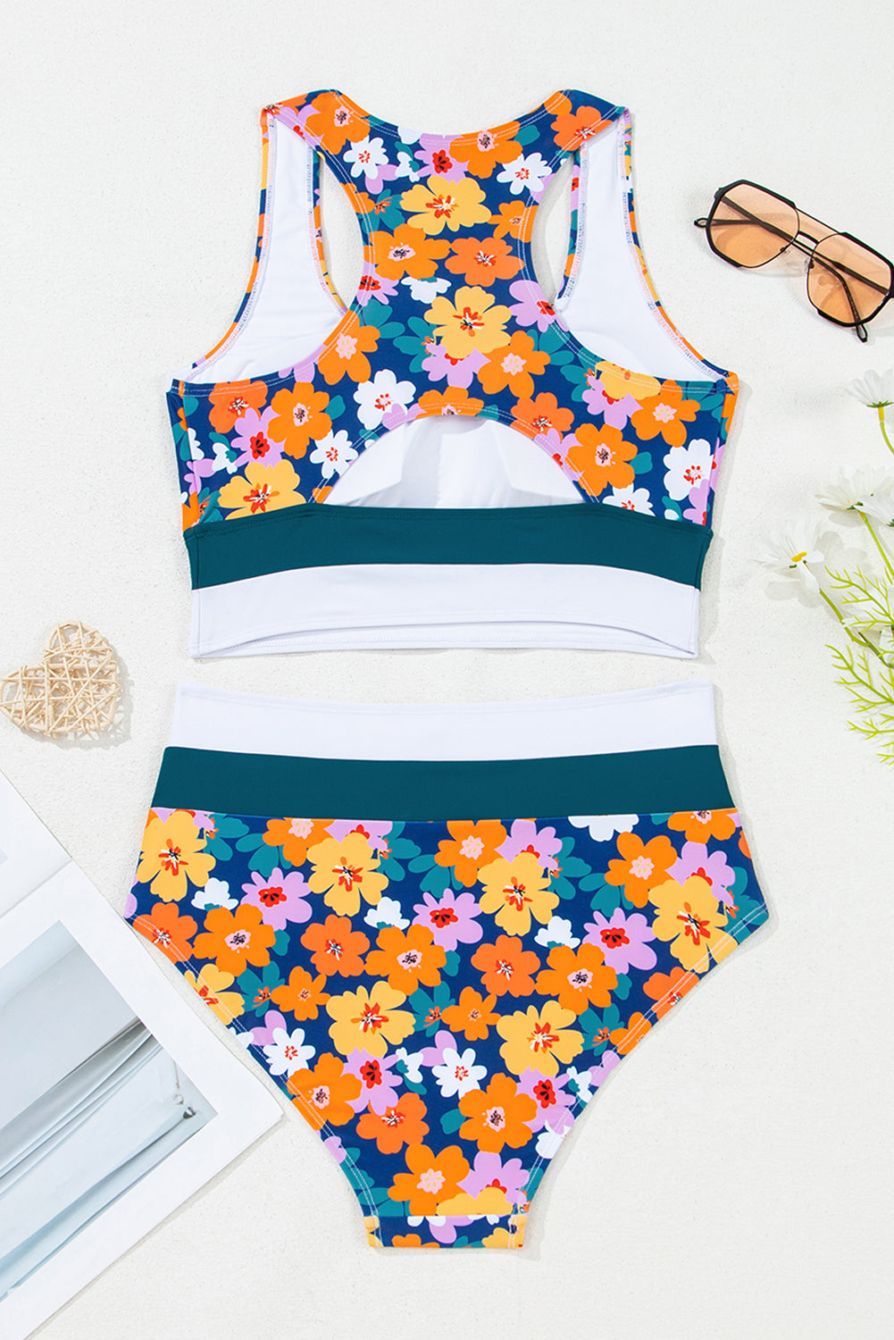 high waist swimwear