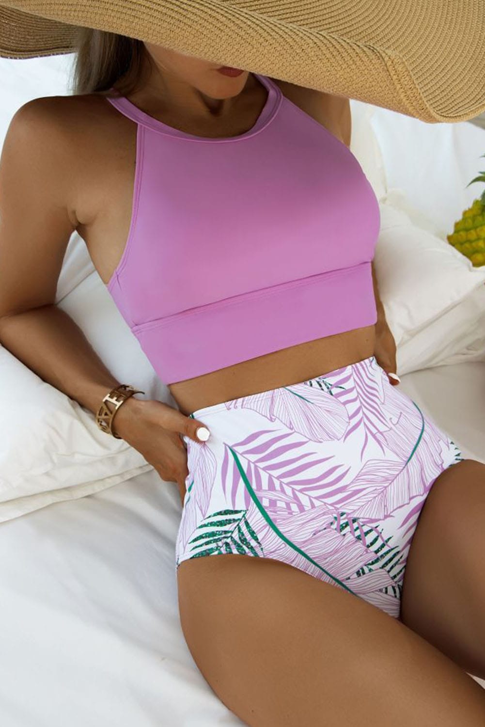 Trendy two piece swimsuit