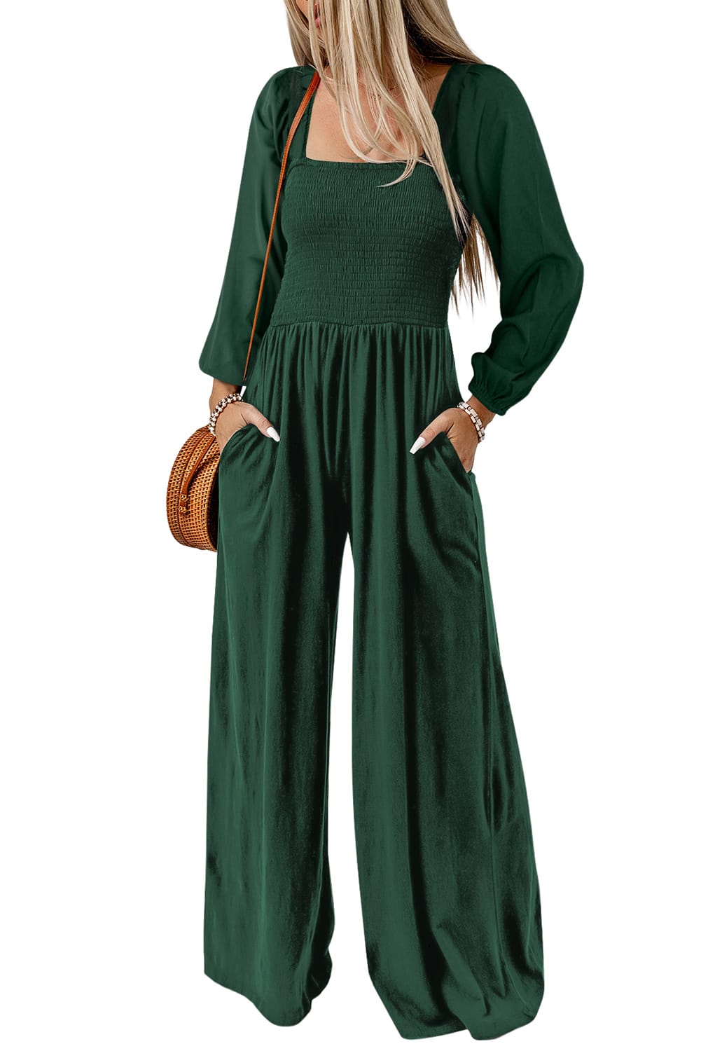 Minimalist black jumpsuit