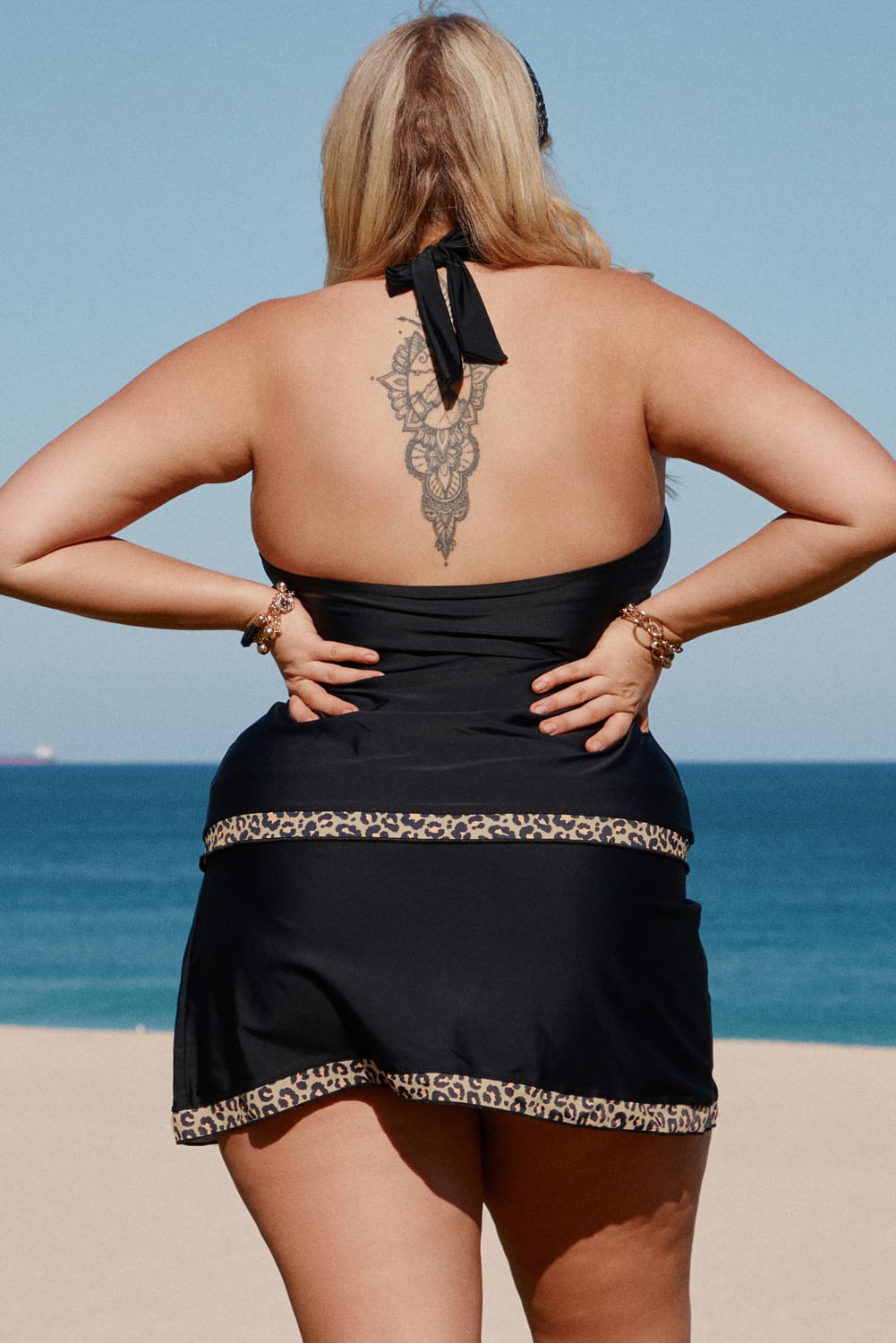 skirted swimsuit for women