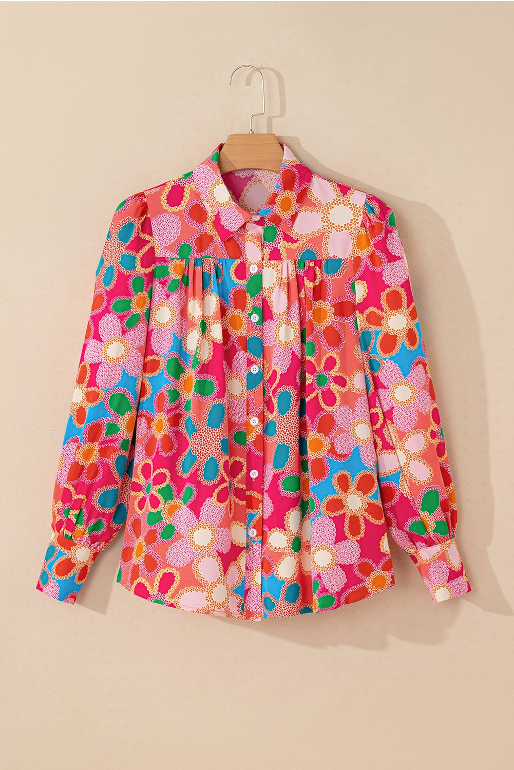 Cuffed sleeve shirt