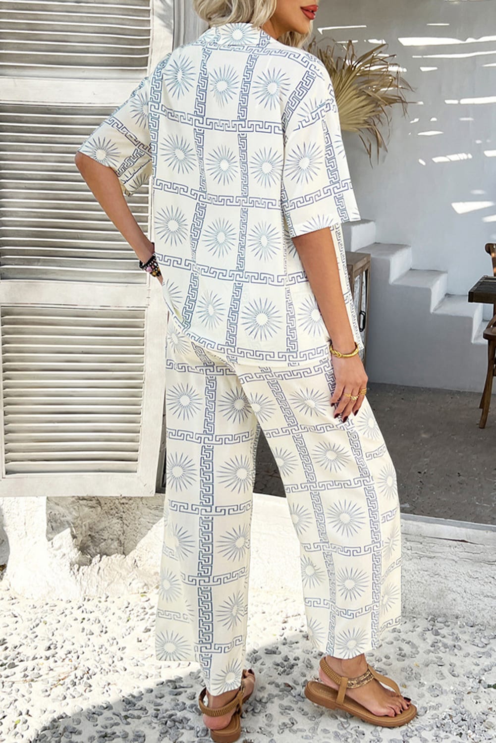 Printed lounge set for women