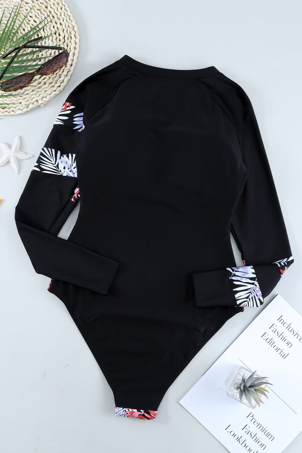 Zip-Up Swimsuit