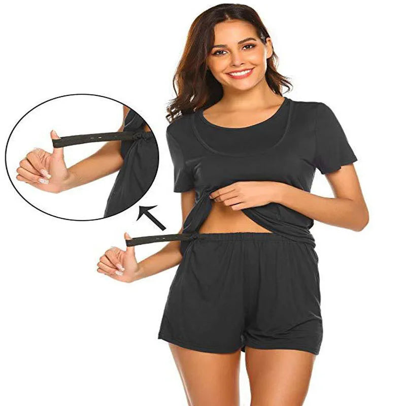 Kathryn Maternity Nursing Nightgown – Loose Sleepwear