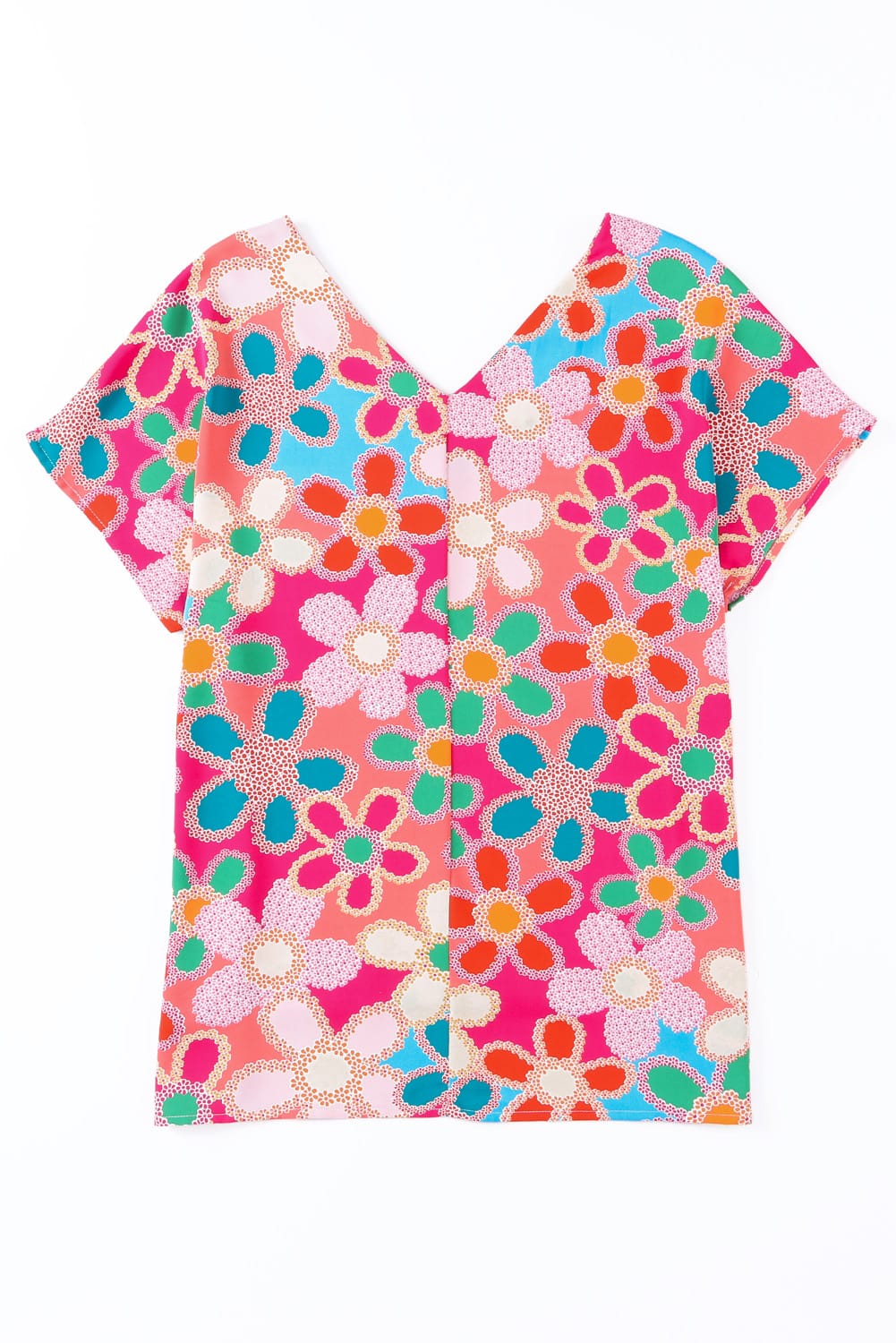 Loose fit floral blouse