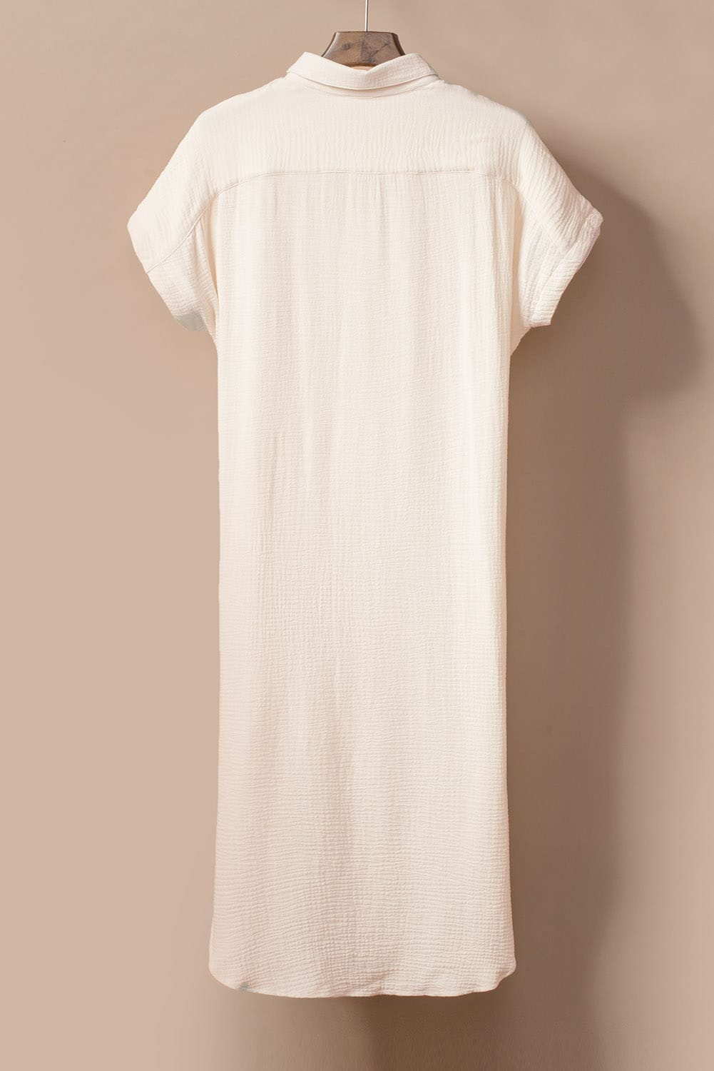 Front slit maxi dress