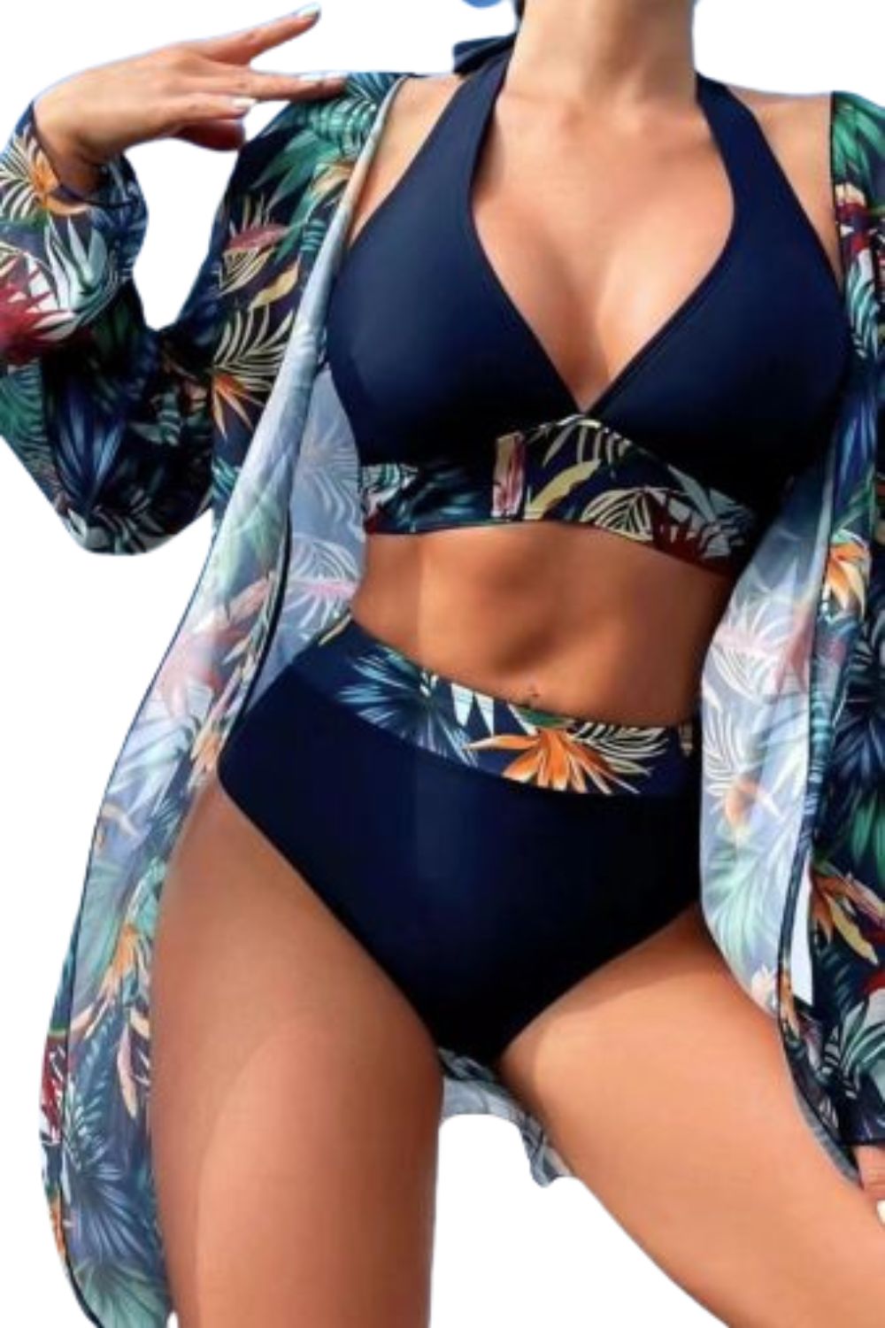 sheer swim cover up