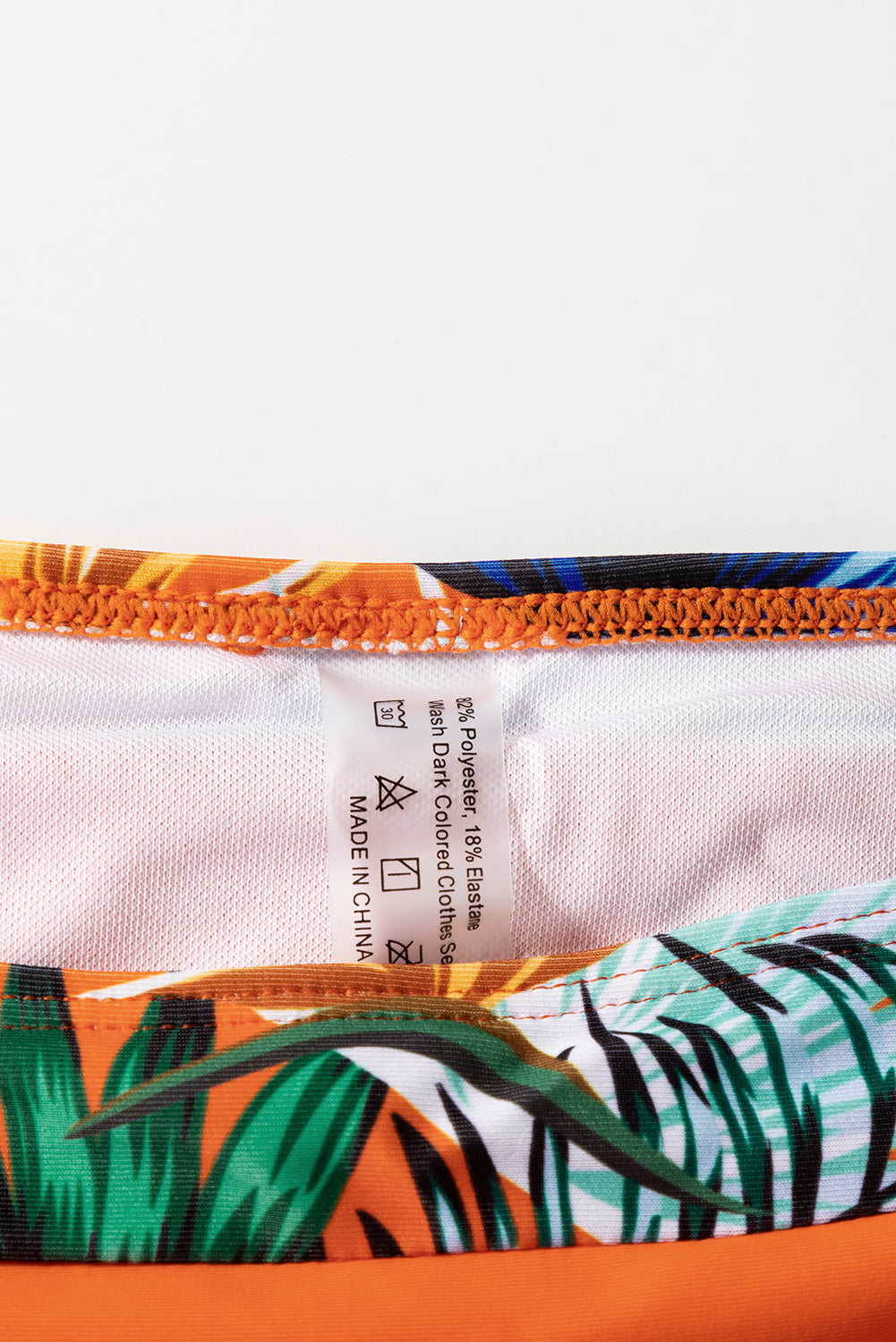 tropical bikini set