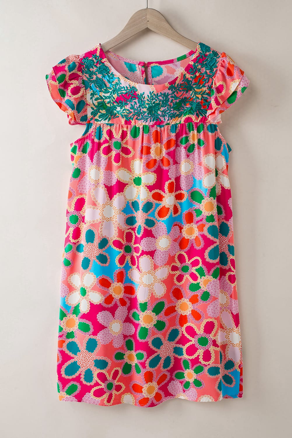 Short floral dress