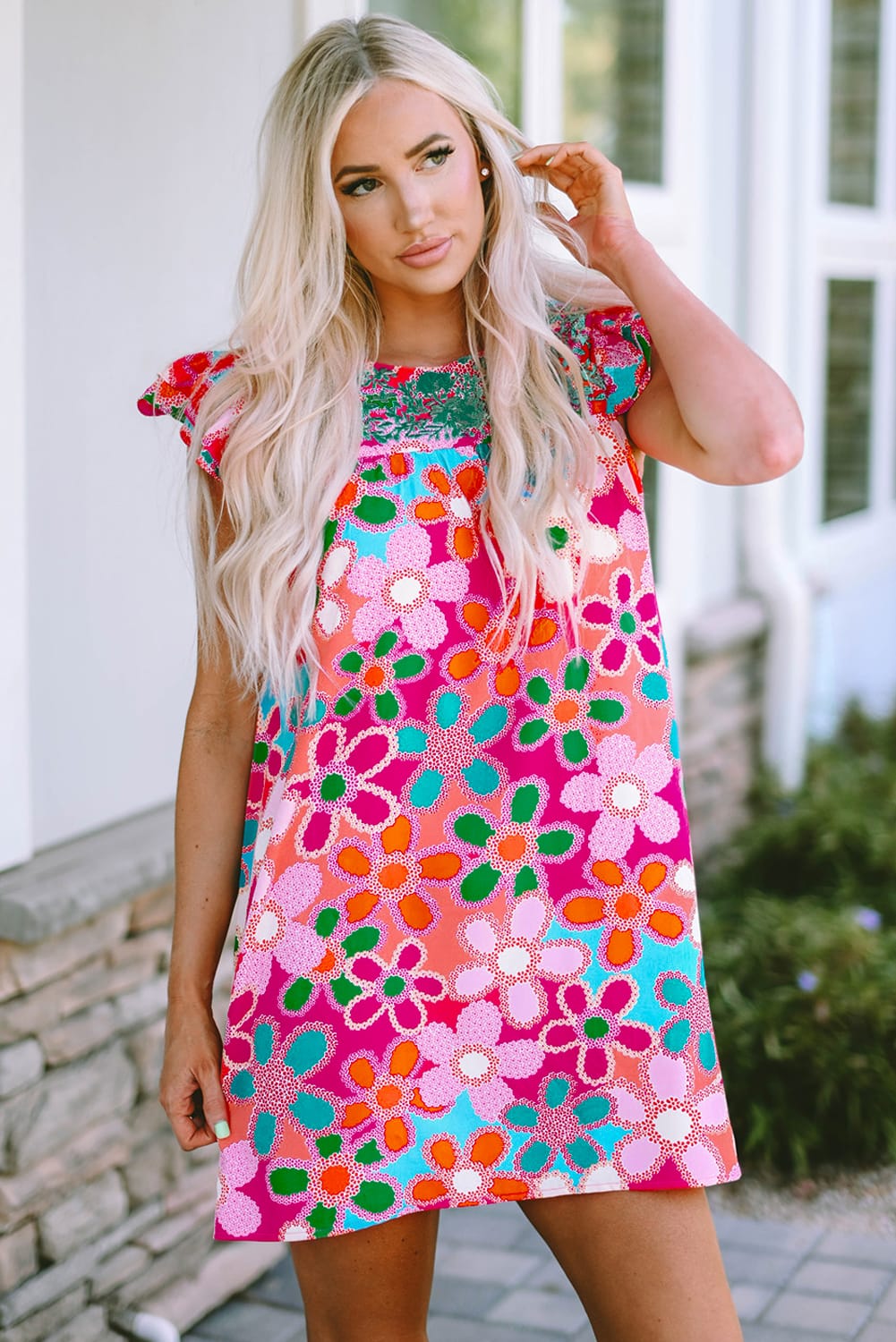 Summer mini dress