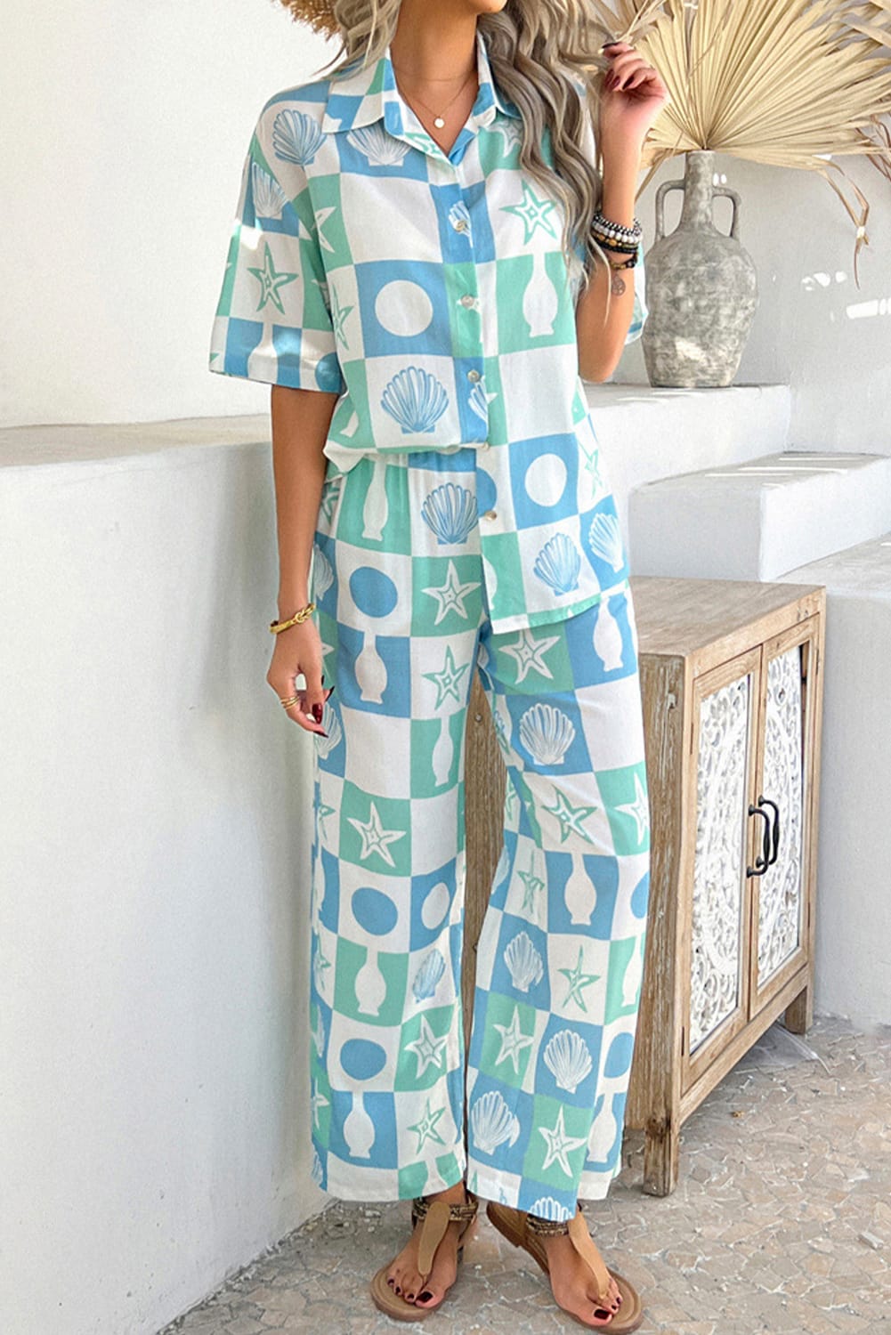 Women's summer two-piece set