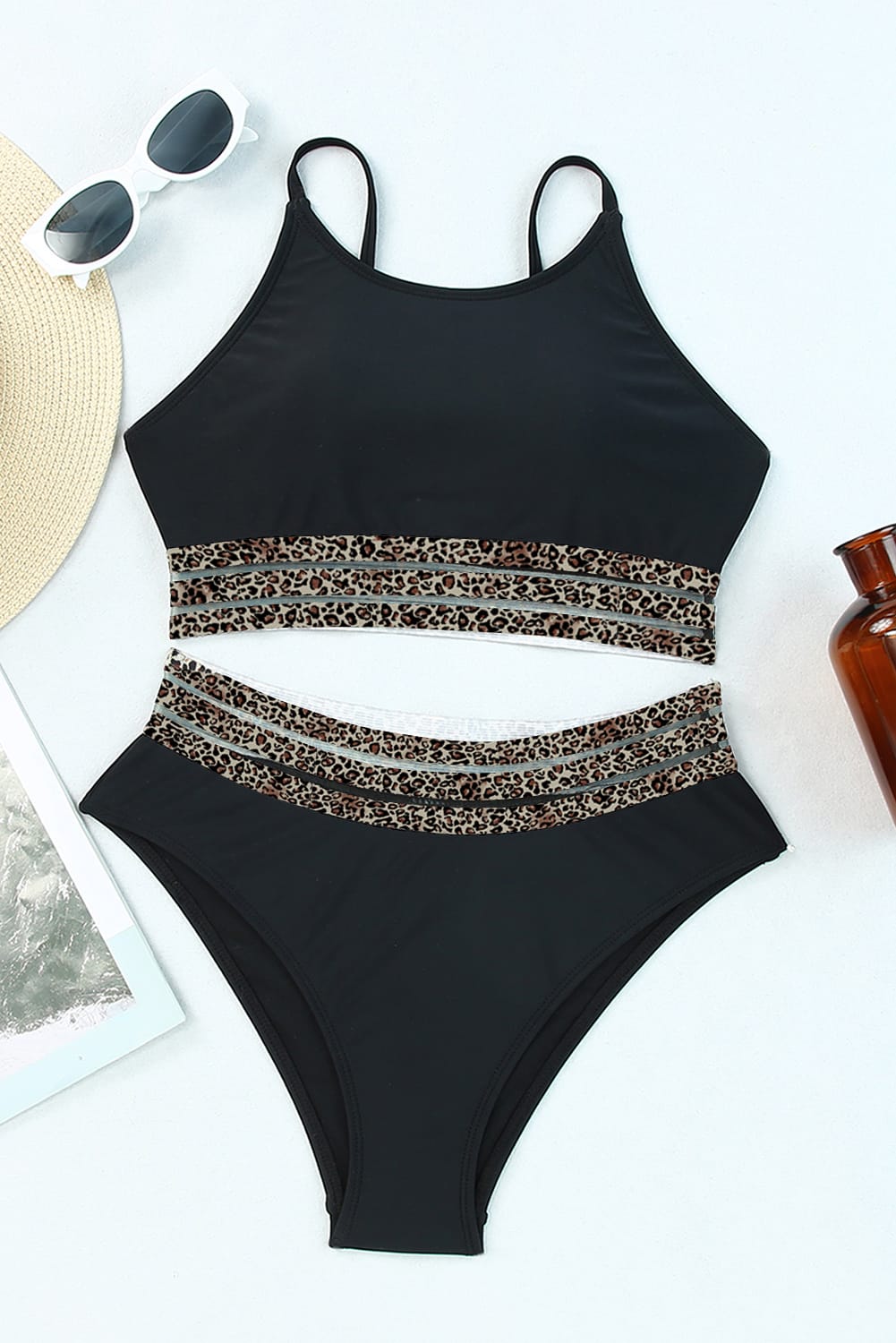 bikini with crystal embellishments