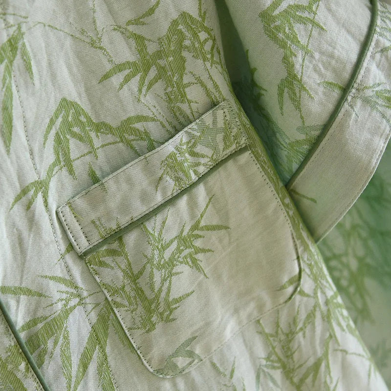 Maliyah Cotton Women’s Pajama Set – Summer Bamboo loungewear