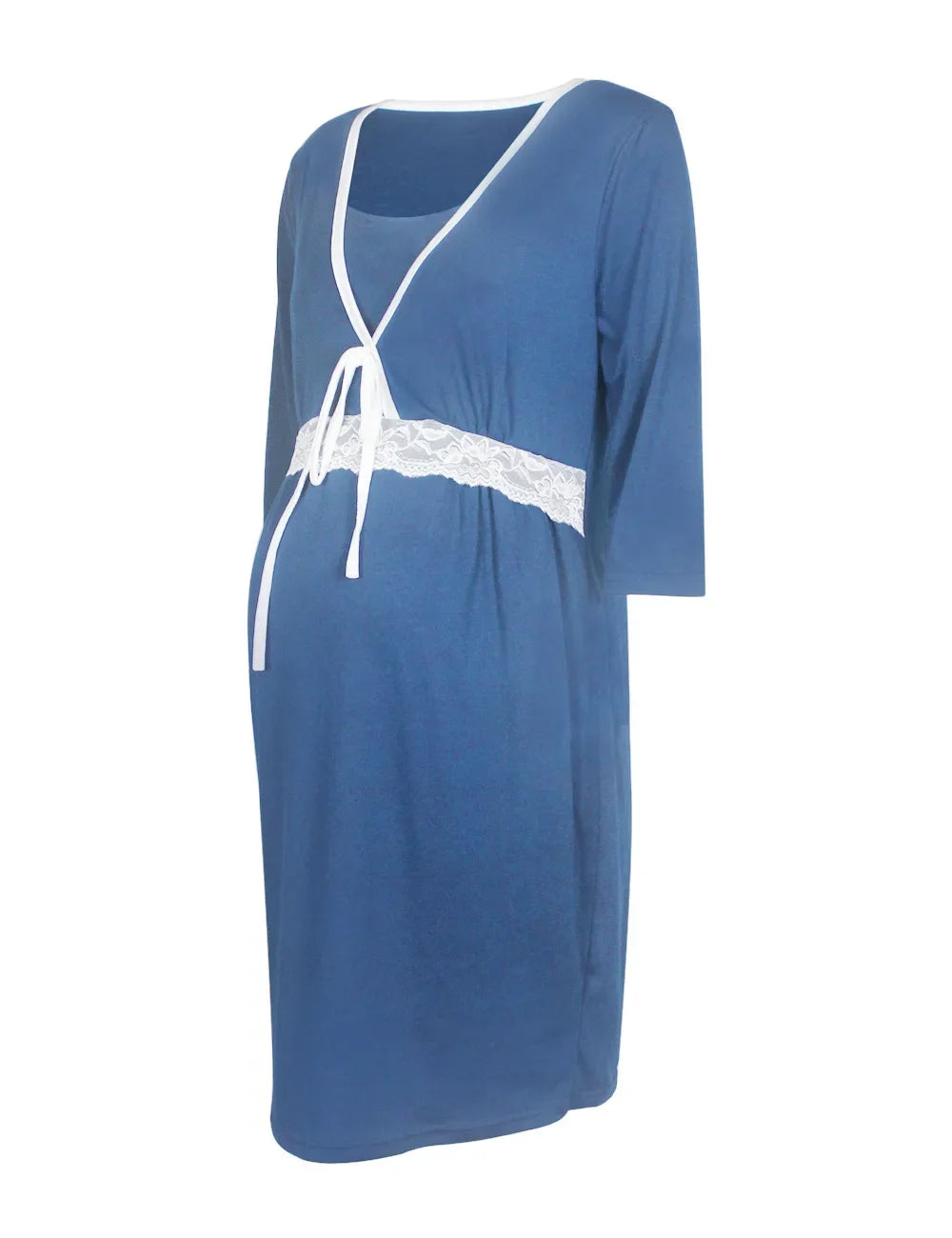 Aurelia Women’s Maternity Nightgown – Cozy Pregnancy Pajamas