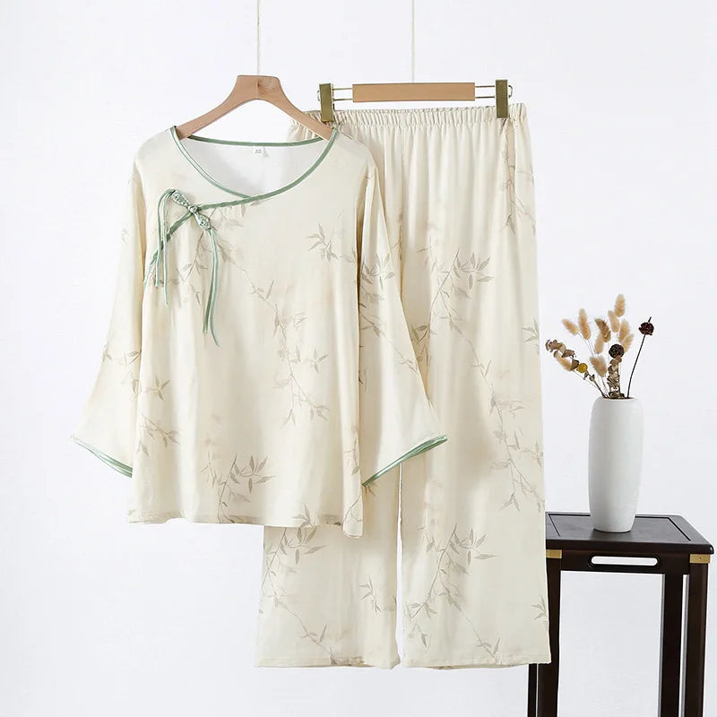 Alexa Bamboo Fabric Women’s Sleepwear - Lightweight Summer Pajamas
