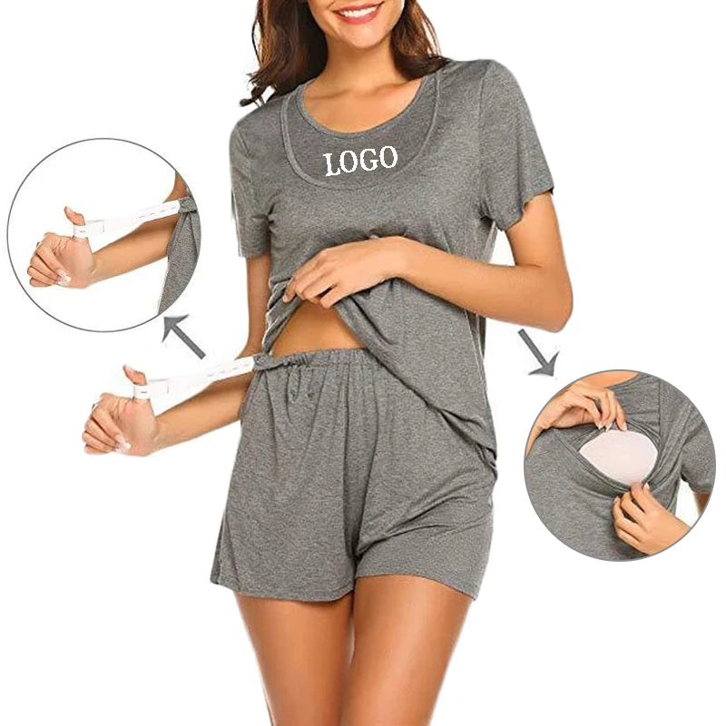 Kathryn Maternity Nursing Nightgown – Loose Sleepwear