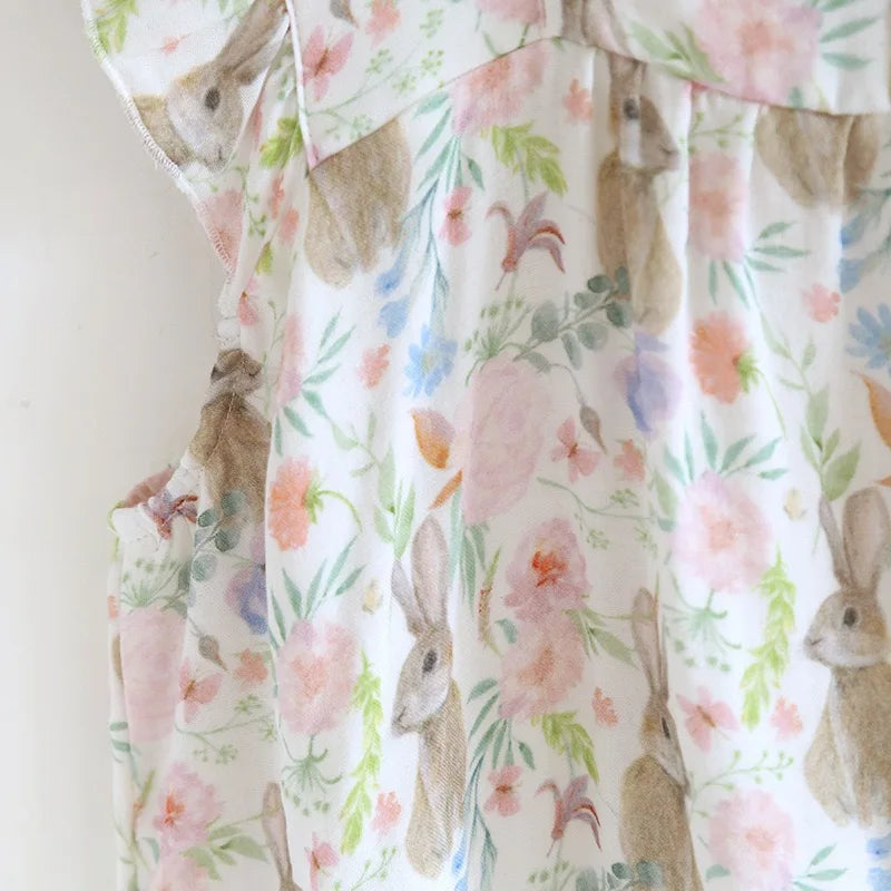 Cornelia Women’s Bamboo Pajama Set – Summer Loungewear