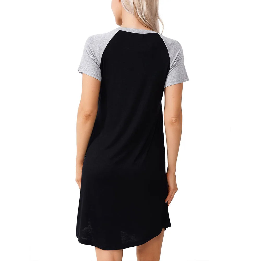 Miranda 3 in 1 Maternity Nursing Gown - with Zipper Access