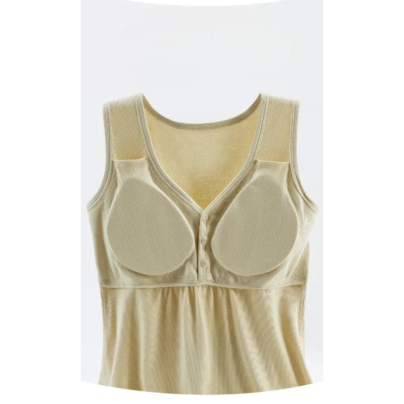 Petra Maternity Pajama Set – Nursing Tank & Shorts Sleepwear