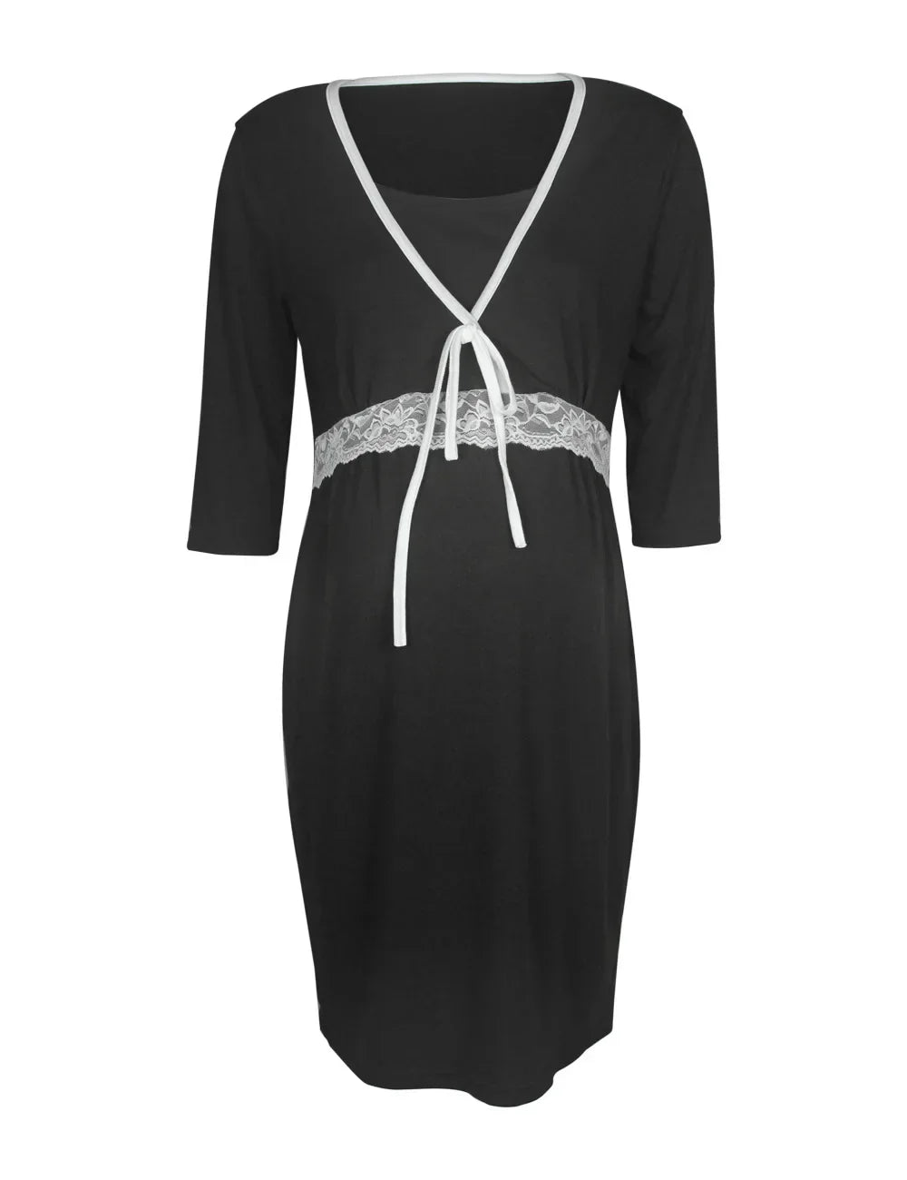 Aurelia Women’s Maternity Nightgown – Cozy Pregnancy Pajamas