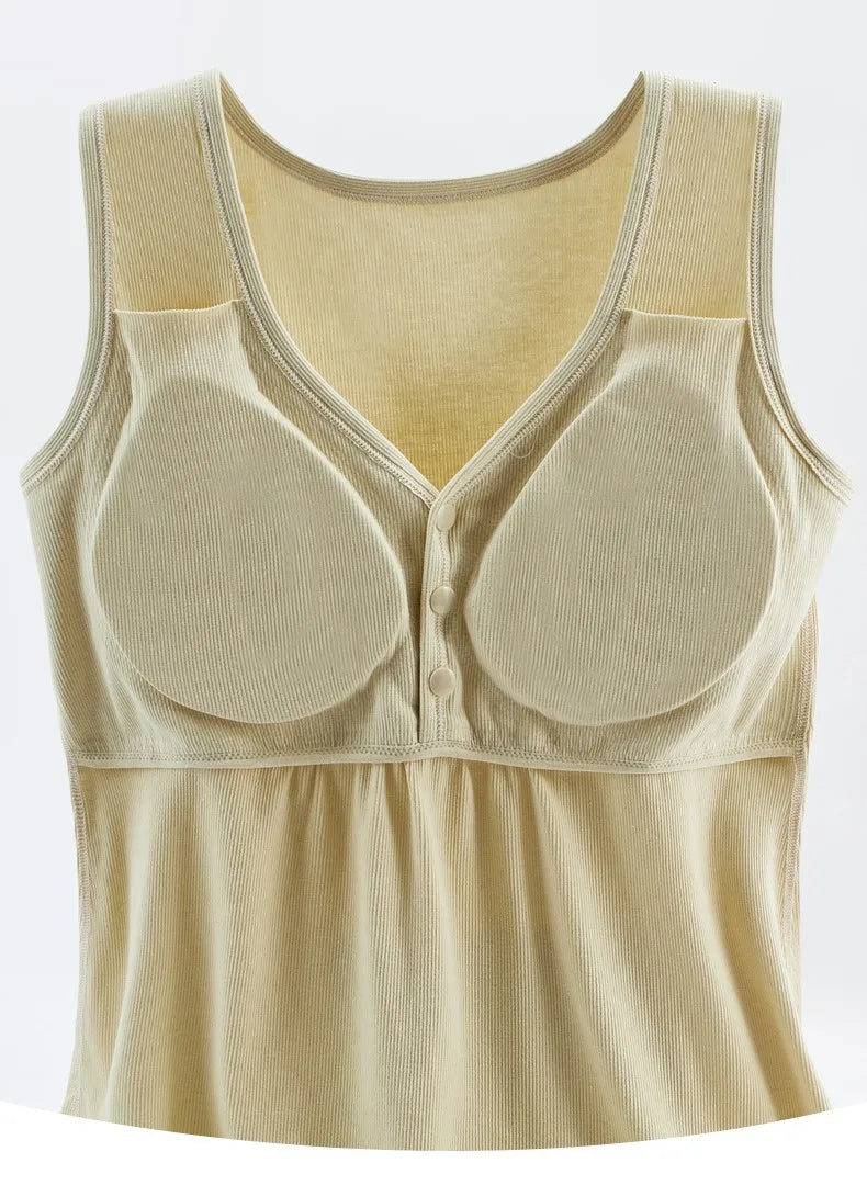 Petra Maternity Pajama Set – Nursing Tank & Shorts Sleepwear