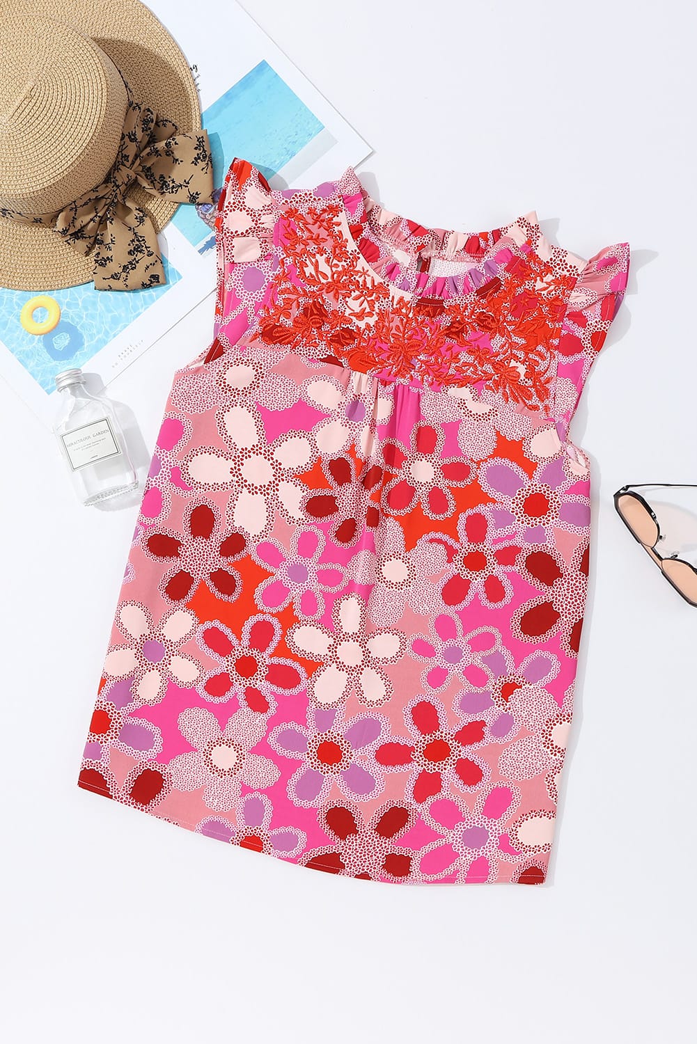 vibrant summer top