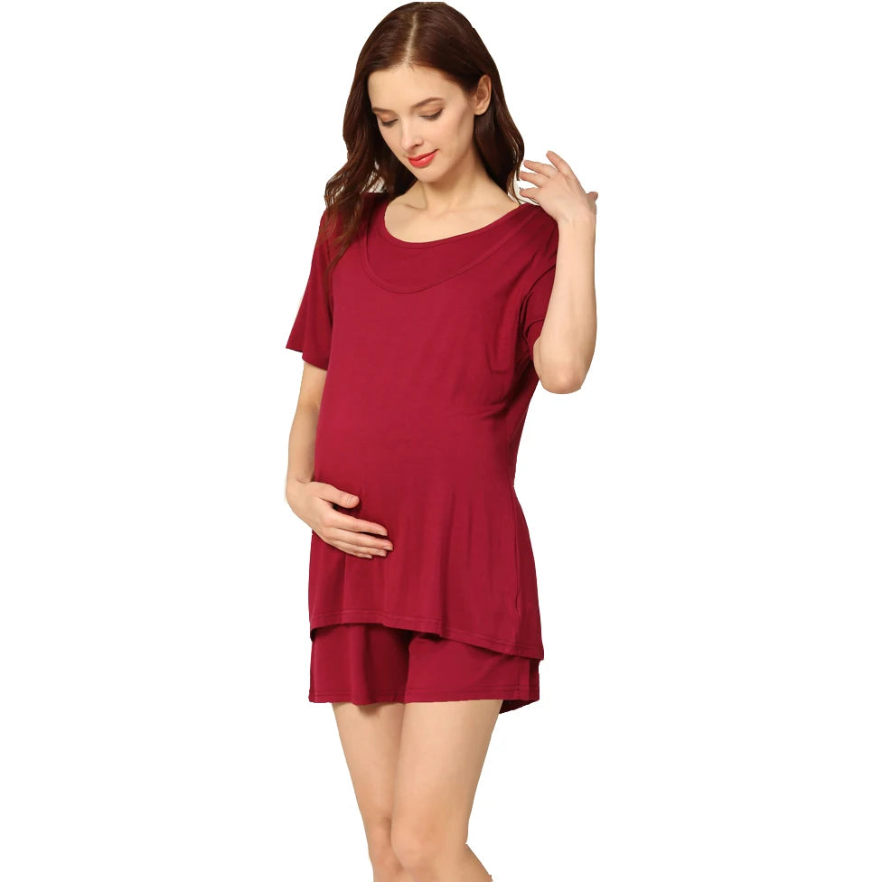 Kathryn Maternity Nursing Nightgown – Loose Sleepwear