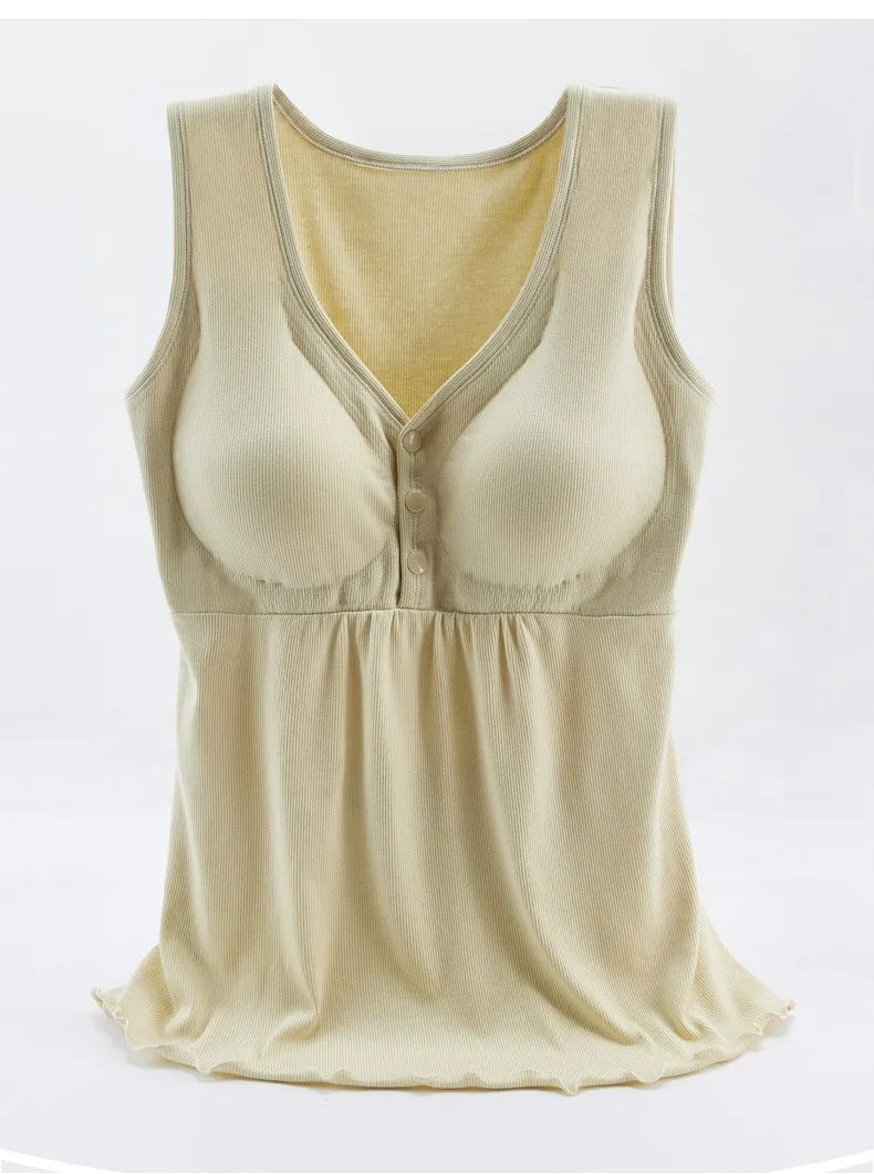 Petra Maternity Pajama Set – Nursing Tank & Shorts Sleepwear
