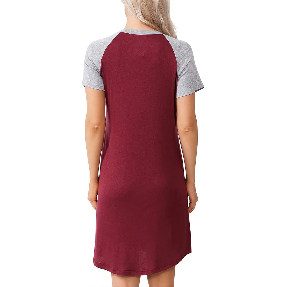Miranda 3 in 1 Maternity Nursing Gown - with Zipper Access