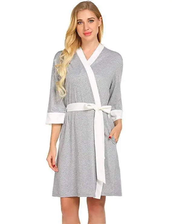 Lorena Maternity Sleepwear - Breathable Nursing Outfit