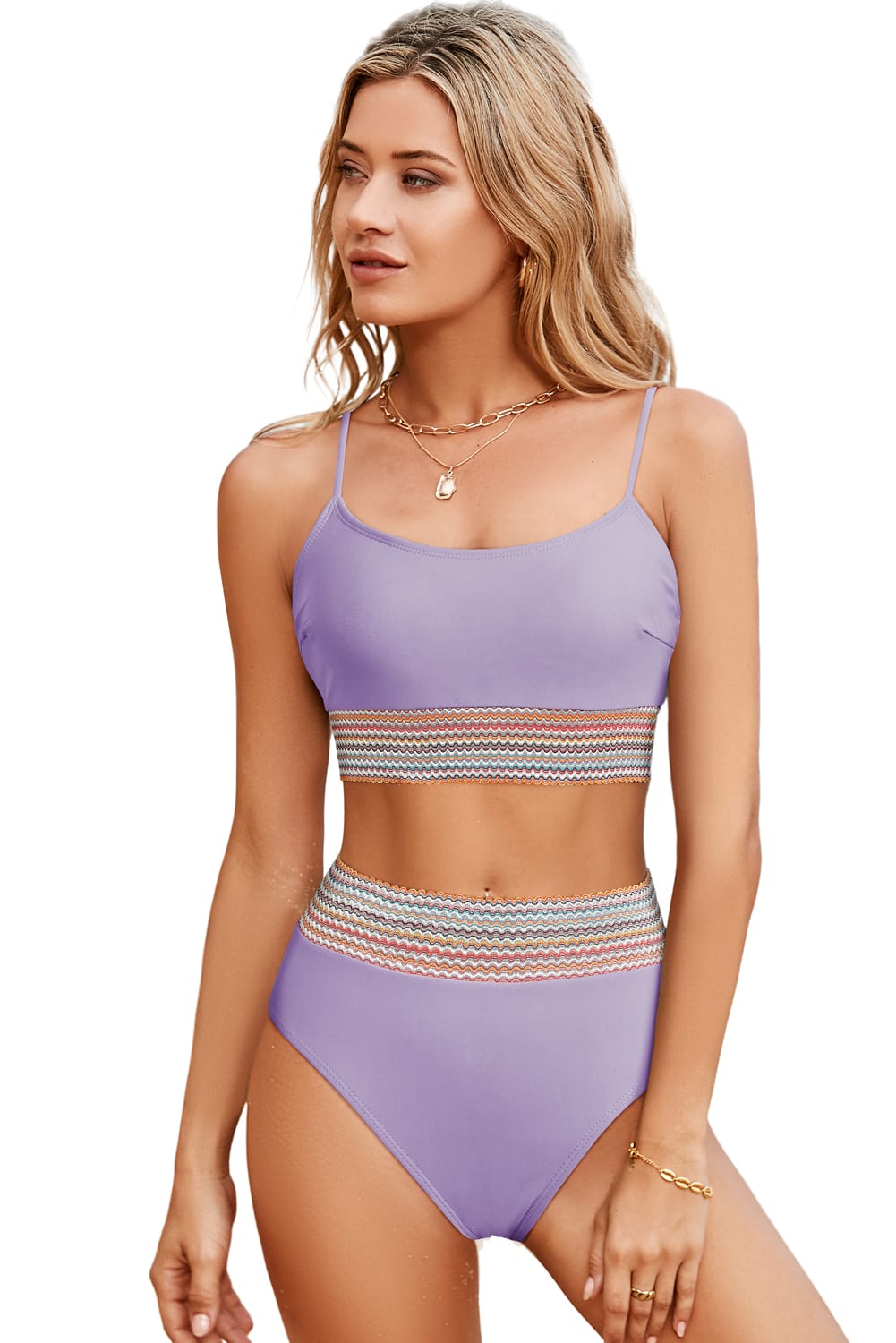 Zoey High Waisted Bikini Set | Summer Beachwear