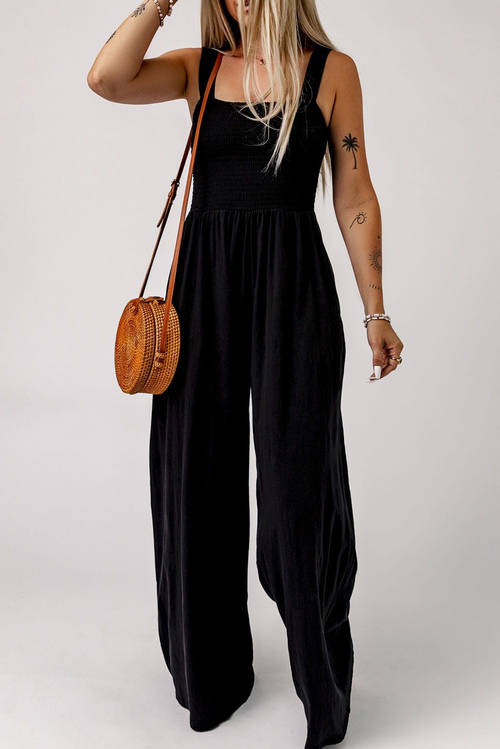 Women’s sleeveless jumpsuit