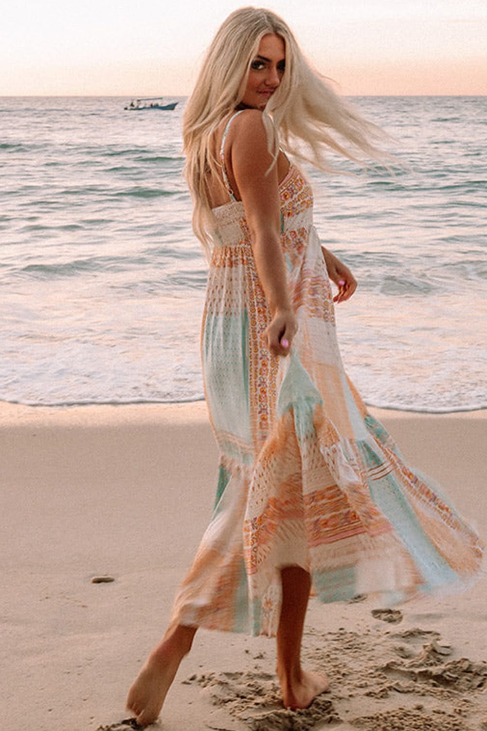 Resort wear maxi dress