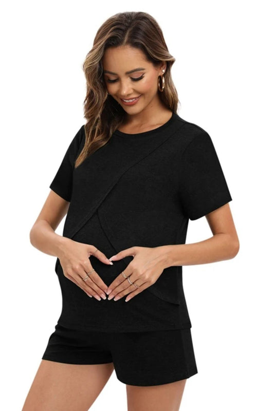 Whitney Maternity Pajama Set - Nursing Sleepwear