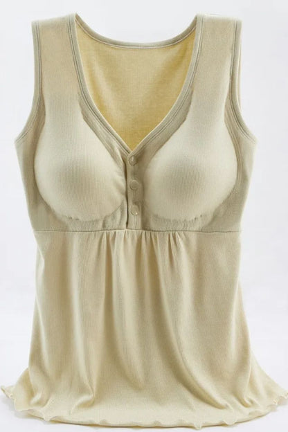 Petra Maternity Pajama Set – Nursing Tank & Shorts Sleepwear