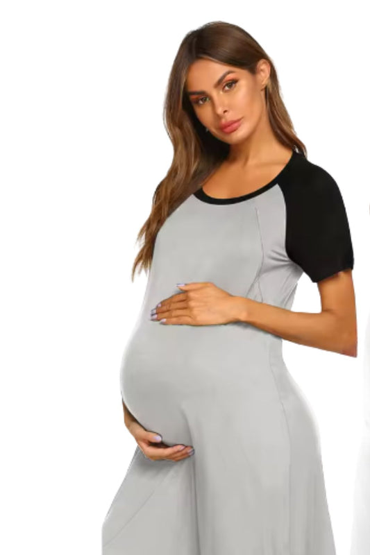 Miranda 3 in 1 Maternity Nursing Gown - with Zipper Access