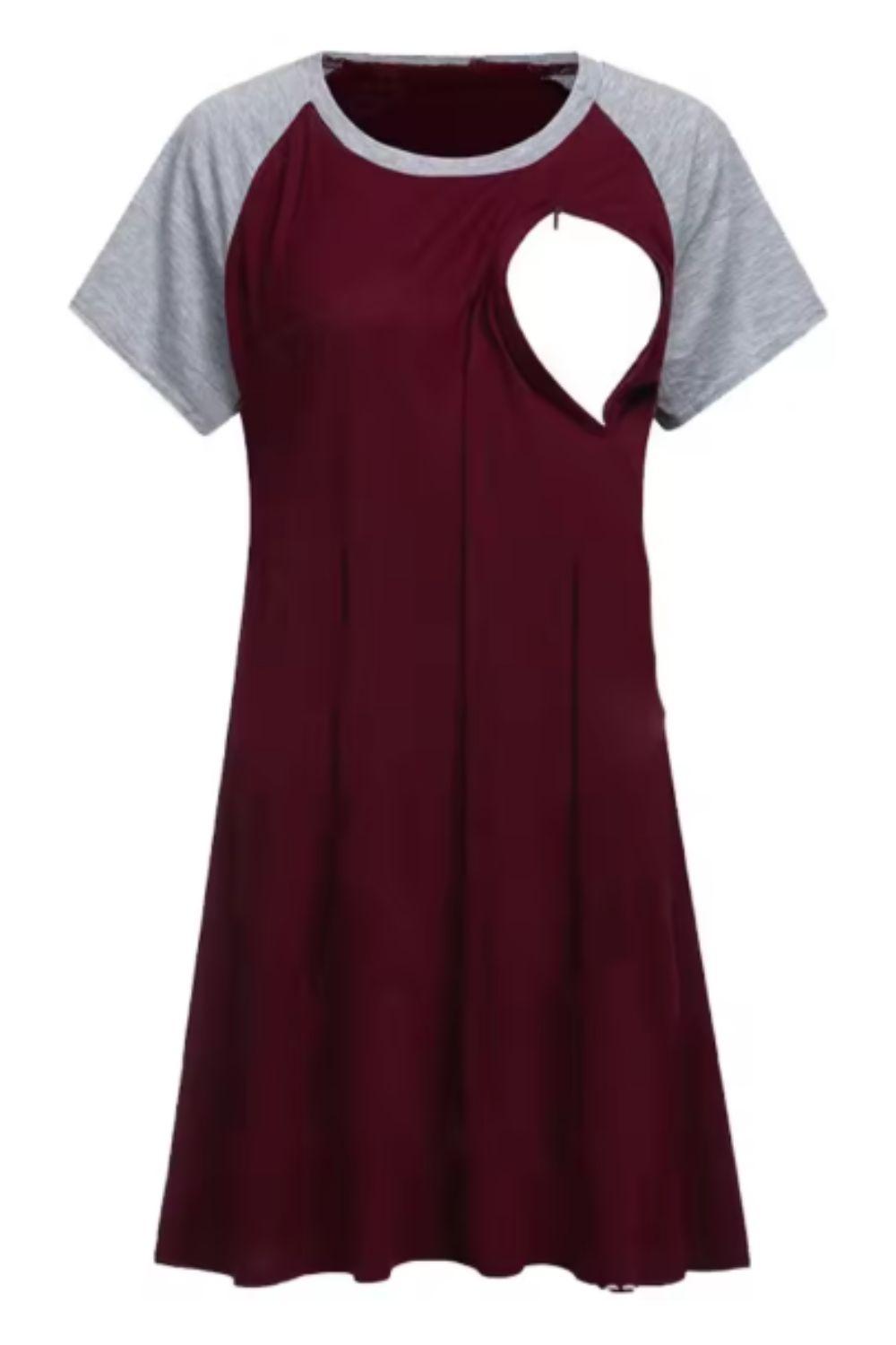 Miranda 3 in 1 Maternity Nursing Gown - with Zipper Access