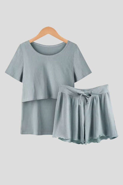 Starla Maternity Cotton Pajamas – Soft Nursing Sleepwear