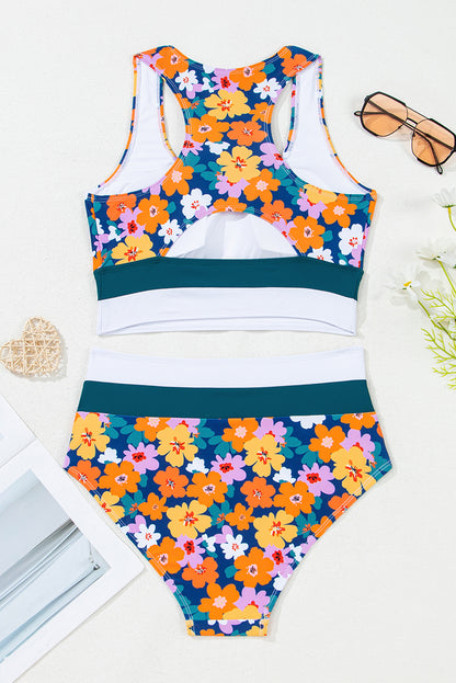 high waist swimwear