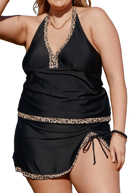 plus size bathing suit with skirt

