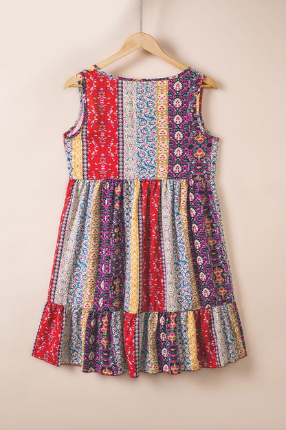 V Neck Dress