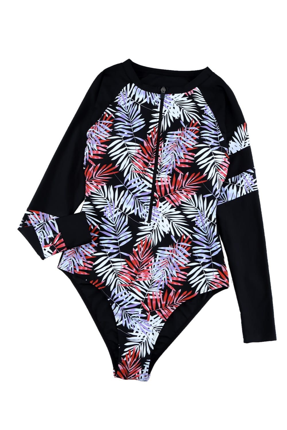 Leaf Print Swimwear


