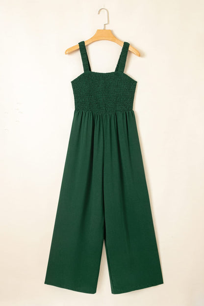 Green casual playsuit

