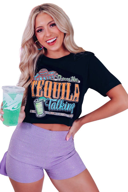 Tequila talking t-shirt

